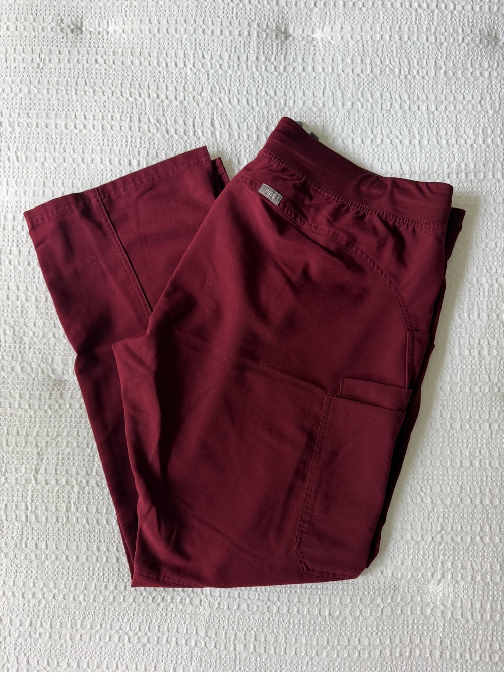 FIGS Scrub Pants Burgundy Women’s XL
